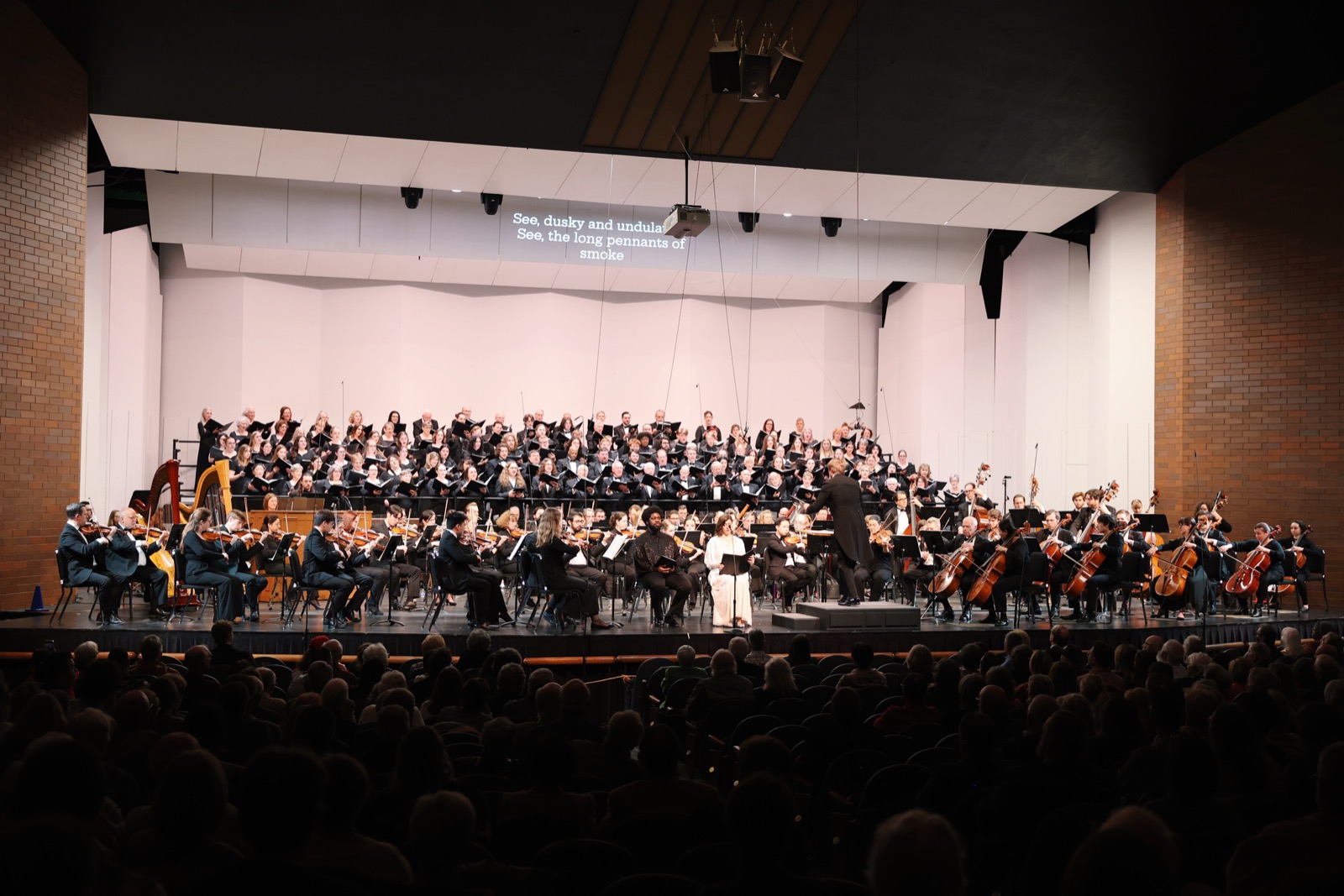 Canton Symphony Orchestra and chorus performing at Zimmermann Symphony Center